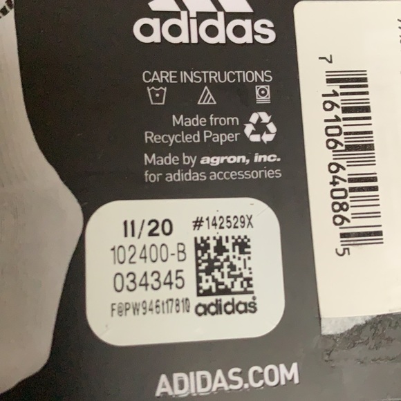 6 pairs socks set Adidas Men’s Cushioned Crew - Picture 14 of 16